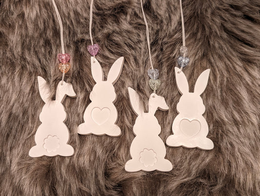 06_Ostern | Geschenkeanhänger | Anhänger | Ostern | Hasen | Set